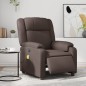 vidaXL Sillón de masaje reclinable eléctrico cuero sintético marrón vidaXL Sillón de masaje reclinable eléctrico cuero sintético marrón