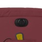 vidaXL Sillón masaje reclinable eléctrico cuero sintético rojo tinto vidaXL Sillón masaje reclinable eléctrico cuero sintético rojo tinto