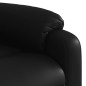 vidaXL Sillón de masaje elevable eléctrico cuero sintético negro vidaXL Sillón de masaje elevable eléctrico cuero sintético negro