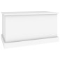 vidaXL Baúl de almacenaje madera contrachapada blanco 70x40x38 cm vidaXL Baúl de almacenaje madera contrachapada blanco 70x40x38 cm