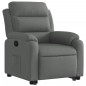 vidaXL Sillón reclinable elevable de tela gris oscuro vidaXL Sillón reclinable elevable de tela gris oscuro