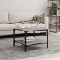 vidaXL Mesa de centro madera de ingeniería gris Sonoma 55x55x40 cm vidaXL Mesa de centro madera de ingeniería gris Sonoma 55x55x40 cm