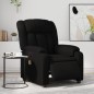 vidaXL Sillón de masaje reclinable eléctrico cuero sintético negro vidaXL Sillón de masaje reclinable eléctrico cuero sintético negro