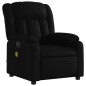 vidaXL Sillón de masaje reclinable eléctrico cuero sintético negro vidaXL Sillón de masaje reclinable eléctrico cuero sintético negro
