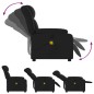 vidaXL Sillón de masaje reclinable eléctrico cuero sintético negro vidaXL Sillón de masaje reclinable eléctrico cuero sintético negro