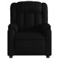vidaXL Sillón de masaje reclinable eléctrico cuero sintético negro vidaXL Sillón de masaje reclinable eléctrico cuero sintético negro