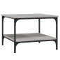 vidaXL Mesa de centro madera de ingeniería gris Sonoma 55x55x40 cm vidaXL Mesa de centro madera de ingeniería gris Sonoma 55x55x40 cm