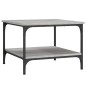 vidaXL Mesa de centro madera de ingeniería gris Sonoma 55x55x40 cm vidaXL Mesa de centro madera de ingeniería gris Sonoma 55x55x40 cm