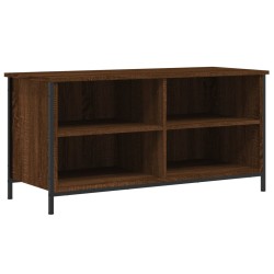 vidaXL Mueble para TV madera contrachapada marrón roble 100x40x50 cm