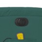 vidaXL Sillón reclinable de masaje eléctrico tela verde oscuro vidaXL Sillón reclinable de masaje eléctrico tela verde oscuro
