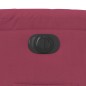 vidaXL Sillón reclinable eléctrico de terciopelo rojo tinto vidaXL Sillón reclinable eléctrico de terciopelo rojo tinto