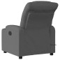 vidaXL Sillón reclinable de masaje eléctrico tela gris oscuro vidaXL Sillón reclinable de masaje eléctrico tela gris oscuro