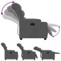 vidaXL Sillón reclinable eléctrico de tela gris oscuro vidaXL Sillón reclinable eléctrico de tela gris oscuro