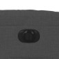 vidaXL Sillón reclinable eléctrico de tela gris oscuro vidaXL Sillón reclinable eléctrico de tela gris oscuro