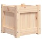 vidaXL Jardineras de exterior 2 unidades madera maciza de pino vidaXL Jardineras de exterior 2 unidades madera maciza de pino