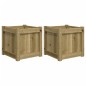 vidaXL Jardineras de exterior 2 unidades madera impregnada de pino vidaXL Jardineras de exterior 2 unidades madera impregnada de pino