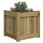 vidaXL Jardineras de exterior 2 unidades madera impregnada de pino vidaXL Jardineras de exterior 2 unidades madera impregnada de pino
