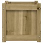 vidaXL Jardineras de exterior 2 unidades madera impregnada de pino vidaXL Jardineras de exterior 2 unidades madera impregnada de pino