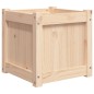 vidaXL Jardineras de exterior 2 unidades madera maciza de pino vidaXL Jardineras de exterior 2 unidades madera maciza de pino