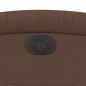 vidaXL Sillón reclinable eléctrico de tela marrón vidaXL Sillón reclinable eléctrico de tela marrón
