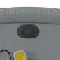 vidaXL Sillón reclinable de masaje eléctrico tela gris claro