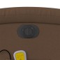 vidaXL Sillón reclinable de masaje eléctrico tela marrón vidaXL Sillón reclinable de masaje eléctrico tela marrón