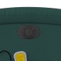 vidaXL Sillón reclinable de masaje eléctrico tela verde oscuro vidaXL Sillón reclinable de masaje eléctrico tela verde oscuro