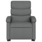vidaXL Silla de masaje reclinable de pie de tela gris oscuro vidaXL Silla de masaje reclinable de pie de tela gris oscuro