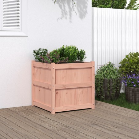 vidaXL Jardinera madera maciza de abeto Douglas 60x60x60 cm
