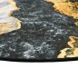 vidaXL Alfombra lavable antideslizante multicolor Ø 120 cm vidaXL Alfombra lavable antideslizante multicolor Ø 120 cm