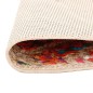 vidaXL Alfombra lavable antideslizante multicolor Ø 120 cm vidaXL Alfombra lavable antideslizante multicolor Ø 120 cm