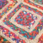 vidaXL Alfombra lavable antideslizante multicolor Ø 120 cm vidaXL Alfombra lavable antideslizante multicolor Ø 120 cm