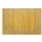 vidaXL Alfombra de yute tejida a mano amarillo 160x230 cm vidaXL Alfombra de yute tejida a mano amarillo 160x230 cm