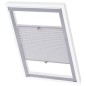 vidaXL Persiana plisada blanca MK08 vidaXL Persiana plisada blanca MK08