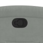 vidaXL Sillón reclinable elevable terciopelo gris claro vidaXL Sillón reclinable elevable terciopelo gris claro