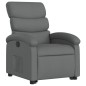 vidaXL Sillón reclinable elevable de tela gris oscuro vidaXL Sillón reclinable elevable de tela gris oscuro