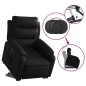 vidaXL Sillón reclinable y elevable eléctrico cuero sintético negro vidaXL Sillón reclinable y elevable eléctrico cuero sintético negro