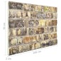 vidaXL Paneles de pared 3D diseño de ladrillo multicolor 11 piezas EPS vidaXL Paneles de pared 3D diseño de ladrillo multicolor 11 piezas EPS