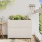 vidaXL Jardinera de madera maciza de pino blanca 90x50x70 cm vidaXL Jardinera de madera maciza de pino blanca 90x50x70 cm