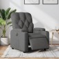 vidaXL Sillón reclinable eléctrico de tela gris oscuro vidaXL Sillón reclinable eléctrico de tela gris oscuro