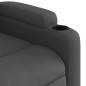 vidaXL Silla de masaje reclinable de pie de tela gris oscuro vidaXL Silla de masaje reclinable de pie de tela gris oscuro