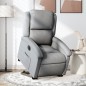 vidaXL Sillón eléctrico reclinable elevable de tela gris claro vidaXL Sillón eléctrico reclinable elevable de tela gris claro