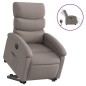 vidaXL Sillón eléctrico reclinable elevable de tela gris taupe vidaXL Sillón eléctrico reclinable elevable de tela gris taupe