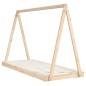 vidaXL Estructura de cama para niños madera maciza de pino 80x200 cm