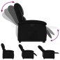 vidaXL Sillón reclinable elevable cuero artificial negro vidaXL Sillón reclinable elevable cuero artificial negro