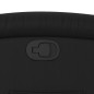 vidaXL Sillón reclinable elevable cuero artificial negro vidaXL Sillón reclinable elevable cuero artificial negro
