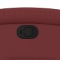 vidaXL Sillón reclinable elevable cuero artificial rojo tinto vidaXL Sillón reclinable elevable cuero artificial rojo tinto