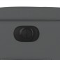 vidaXL Sillón reclinable eléctrico de cuero sintético gris vidaXL Sillón reclinable eléctrico de cuero sintético gris