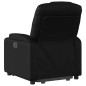 vidaXL Sillón reclinable y elevable eléctrico cuero sintético negro vidaXL Sillón reclinable y elevable eléctrico cuero sintético negro