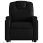 vidaXL Sillón reclinable y elevable eléctrico cuero sintético negro vidaXL Sillón reclinable y elevable eléctrico cuero sintético negro